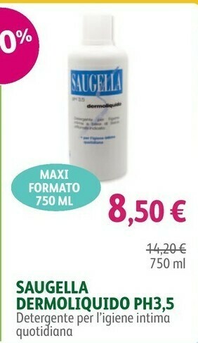 Lloyds Farmacia Saugella Dermoliquido Ph3,5 750ml offerta