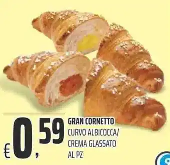 Coop Gran Cornetto Curvo Albicocca/Crema Glassato offerta