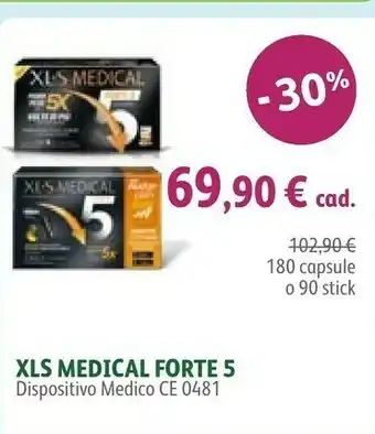 Lloyds Farmacia XLS Medical Forte 5 180 Capsule offerta