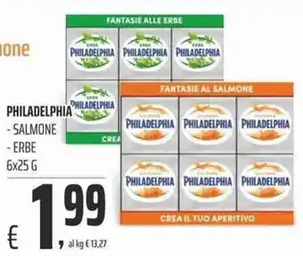 Coop Philadelphia Salmone/Erbe 6x25 g offerta