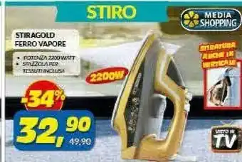 Mediashopping Stiragold Ferro Vapore