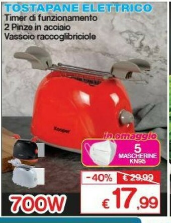Satur Kooper Tostapane offerta
