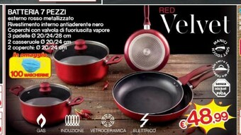 Satur Batteria pentole offerta