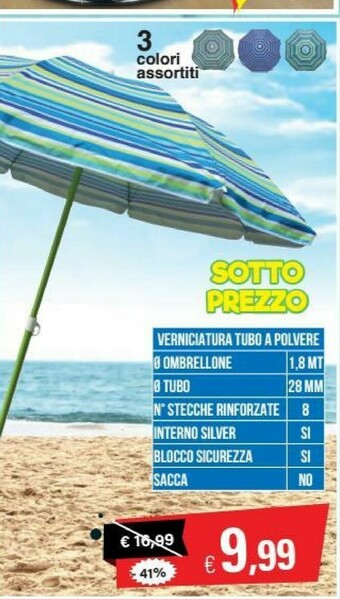 Satur Ombrelloni da giardino offerta