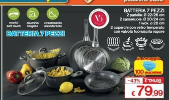 Satur Batteria pentole offerta