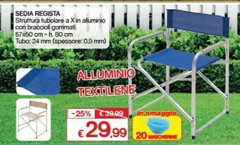 Satur Sedia regista offerta