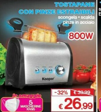Satur Kooper Tostapane offerta