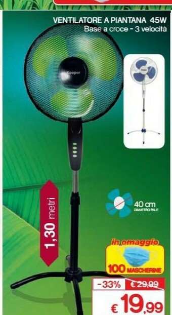 Satur Ventilatore offerta
