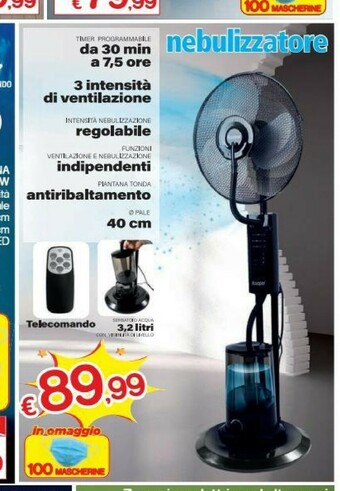 Satur Ventilatore offerta