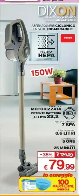 Satur Dixon Scopa elettrica offerta