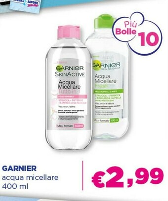 Acqua & Sapone Garnier Skinactive Acqua Micellare offerta