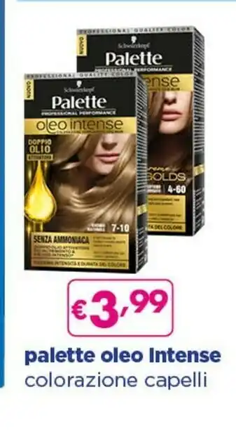 Acqua & Sapone Schwarzkopf Palette Oleo Intense Colorazione Capelli offerta