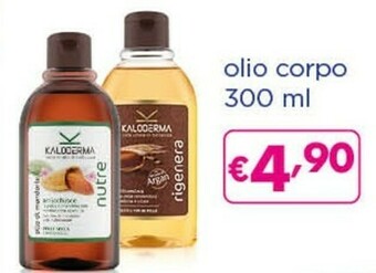 Acqua & Sapone Kaloderma Olio Corpo offerta