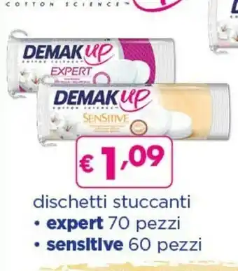 Acqua & Sapone Demakup Sensitive Dischetti Stuccanti Expert / Sensitive offerta