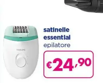 Acqua & Sapone Philips Satinelle Essentlal Epilatore offerta