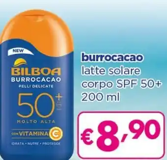 Acqua & Sapone Bilboa Burro Cacao Latte Solare Corpo offerta