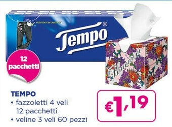 Acqua & Sapone Tempo Fazzoletti offerta