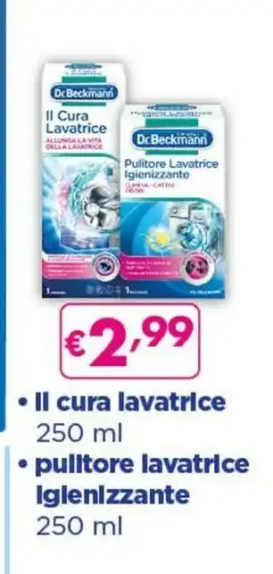 Acqua & Sapone Dr. Beckmann Il Cura Lavatrice/ Pulitore Lavatrice Igienizzante offerta