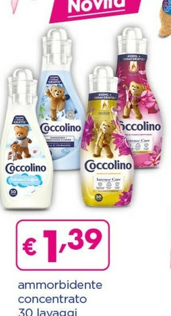 Acqua & Sapone Coccolino Ammorbidente Concentrato offerta