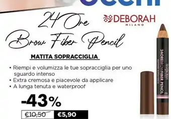 Acqua & Sapone Deborah Matita Sopracciglia offerta