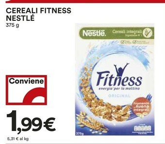 Coop Nestlè Fitness Cereali 375 G(ml) offerta