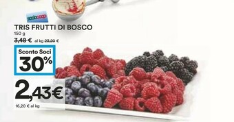 Coop Tris Frutti Di Bosco offerta