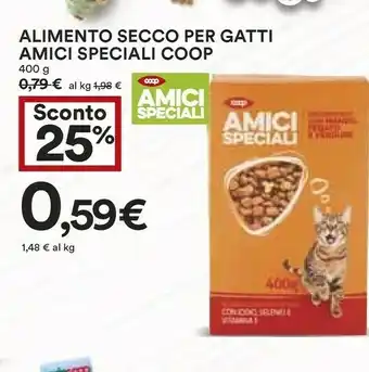 Coop Alimento Secco Per Gatti Amici Speciali offerta