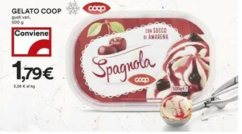 Coop Coop - Spagnola Con Succo Di Amarena 500 G(ml) offerta