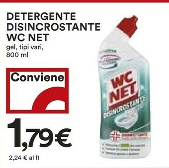 Coop Wc net Detergente Disincrostante Gel offerta
