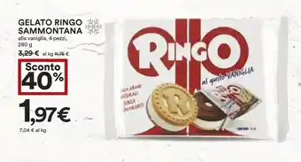 Coop Pavesi Ringo Gelato Alla Vaniglia offerta