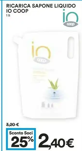 Coop Coop Ricarica Sapone Liquido IO offerta