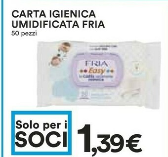 Coop Fria Carta Igienica Umidificata offerta