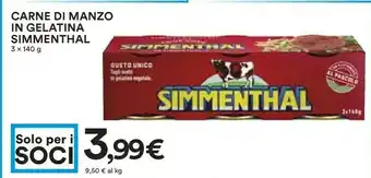 Coop Bolton alimentari spa Simmenthal 420 G(ml) offerta