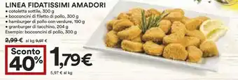 Coop Amadori Fidatissimi offerta