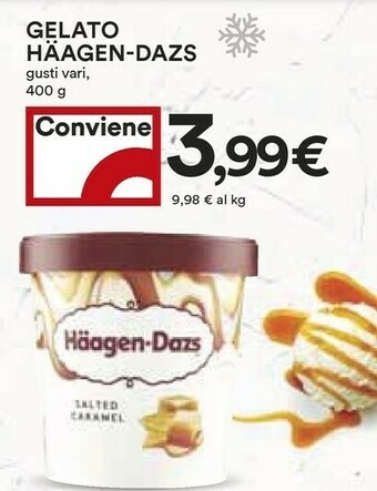 Coop Haagen Dazs Gelato offerta