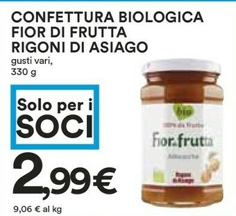 Coop Rigoni Di Asiago Fior Di Frutta Albicocche 330 G(ml) offerta