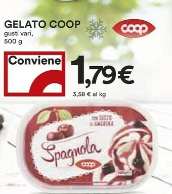 Coop - Spagnola Con Succo Di Amarena 500 G(ml)