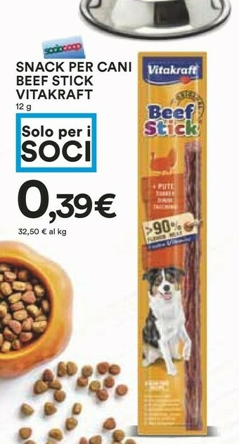 Coop Vitakraft Snack Per Cani Beef Stick offerta