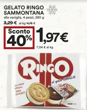 Coop Sammontana Gelato Ringo offerta