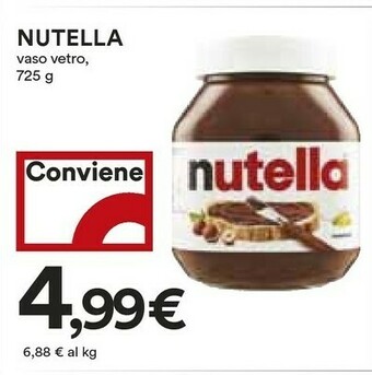 Coop Ferrero Nutella offerta