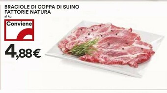 Coop Fattorie Natura Braciòle Di Coppa Di Suino offerta