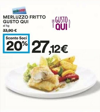 Coop Merluzzo Fritto offerta