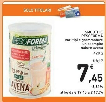 Pesoforma Snack