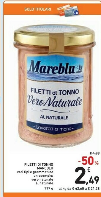 Conad Mareblu Tonno offerta