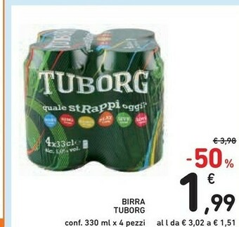 Conad Tuborg Birra offerta