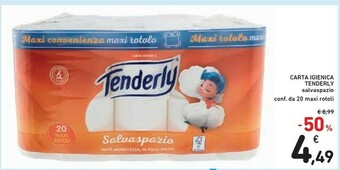 Conad Tenderly Carta igienica offerta