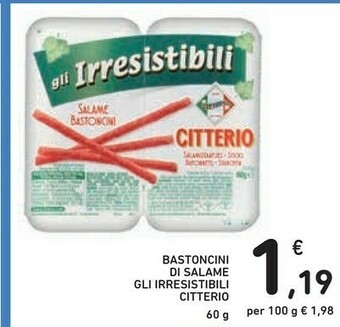 Conad Citterio Salame offerta