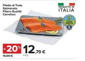 Carrefour Market Carrefour Filetto Di Trota Salmonata offerta