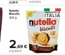 Carrefour Market Ferrero - Nutella Biscuits 304 G(ml) offerta