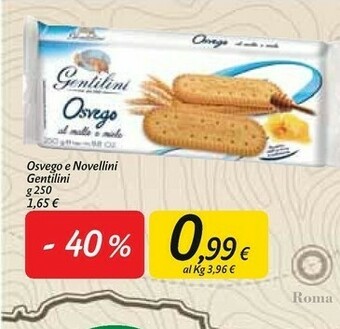 Carrefour Market Gentilini Biscotti offerta